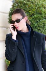 KARLIE KLOSS Leaves Ritz Hotel in Paris 03/10/2025