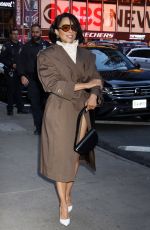 KAT GRAHAM Arrives at Good Morning America in New York 03/19/2025