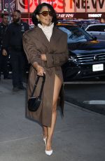KAT GRAHAM Arrives at Good Morning America in New York 03/19/2025