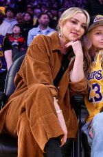 KATE HUDSON at a Basketball Game at Crypto.com Arena in Los Angeles 03/19/2025