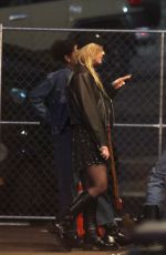 KATHRYN NEWTON Arrives at Suki Waterhouse