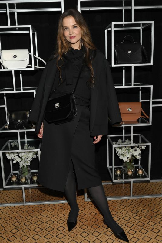 KATIE HOLMES at 11 Juillet Launch Party at Caviar Kaspia in New York City 03/04/2025
