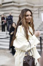 KATIE HOLMES at Zimmerman Fall RTW 2025 Fashion Show at Paris Fashion Week 03/10/2025