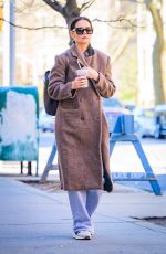KATIE HOLMES Out and About in New York City 03/18/2025