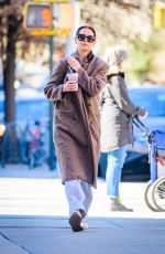 KATIE HOLMES Out and About in New York City 03/18/2025