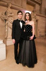 KEIRA KNIGHTLEY Arrives at Le Grand Diner du Louvre in Paris 03/04/2025