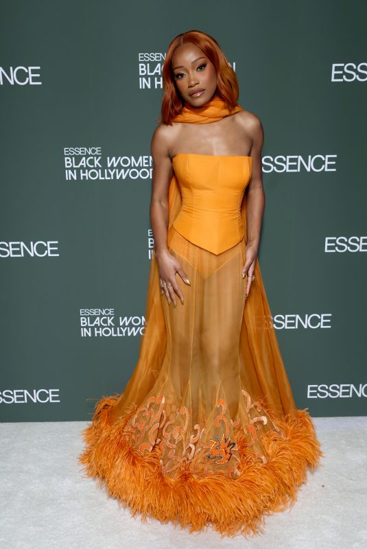 KEKE PALMER at 2025 ESSENCE Black Women in Hollywood Awards in Los Angeles 02/27/2025