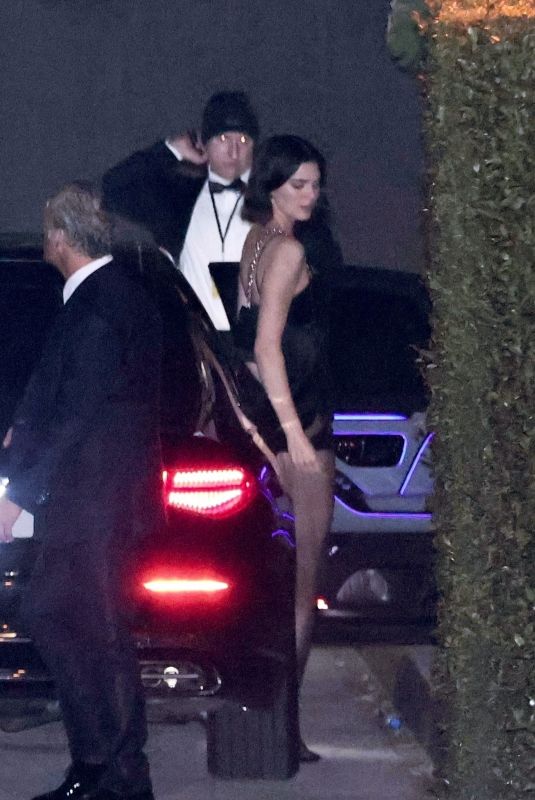 KENDALL JENNER Arrives at Beyonce and Jay-Z