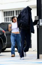KENDALL JENNER Out After a Fermatology Visit in Los Angeles 03/26/2025