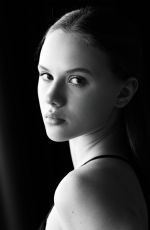 KRISTINA SHMIDT at a Photoshoot, March 2025