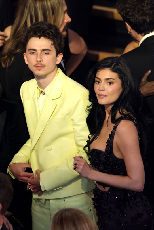 KYLIE JENNER and Timothee Chalamet at 97th Annual Academy Awards in Hollywood 03/02/2025
