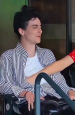 KYLIE JENNER and Timothee Chalamet at BNP Paribas Open in Indian Wells 03/09/2025