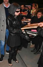 LADY GAGA Signs for Fans while Returning to Her Hotel in New York 03/07/2025
