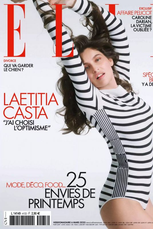 LAETITA CASTA in Elle France, March 2025