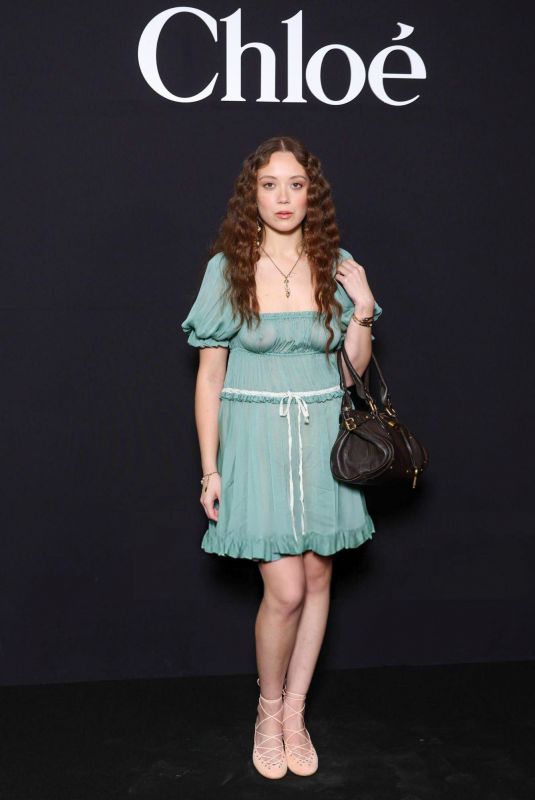 LAUFEY at Chloe Womenswear Fall/Winter 2025-2026 Show in Paris 03/06/2025
