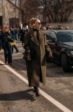 LEONIE HANNE Arrives at Ferragam Women