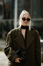 LEONIE HANNE Arrives at Ferragam Women