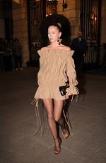 LILA GRACE MOSS Out Ahead of Another PFW Event in Paris 03/11/2025