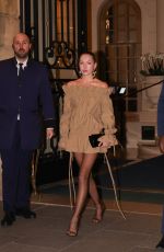 LILA GRACE MOSS Out Ahead of Another PFW Event in Paris 03/11/2025