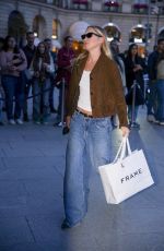LILA GRACE MOSS Out and About in Paris 03/08/2025