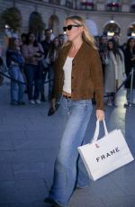 LILA GRACE MOSS Out and About in Paris 03/08/2025