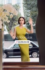 LILY COLLINS for Calvin Klein Spring 2025