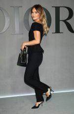 LILY JAMES at Christian Dior Show at Paris Fashion Week 03/04/2025