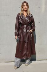 LILY JAMES at Giorgio Armani Show at Milan Fashion Week 03/02/2025