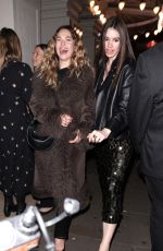 LILY JAMES Leaves an Elton John Concert in London 03/26/2025