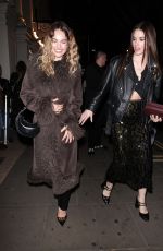 LILY JAMES Leaves an Elton John Concert in London 03/26/2025