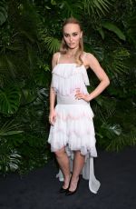 LILY-ROSE DEPP at Chanel and Charles Finch Pre-Oscar Awards Dinner in Beverly Hills 03/01/2025