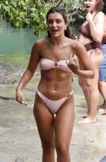 LUCINDA STRAFFORD in Bikini on the Beach in Cancun with Her Love Island Castmates 03/19/2025