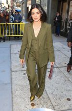 LUCY HALE Arrives at Today Show in New York 03/12/2025
