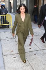 LUCY HALE Arrives at Today Show in New York 03/12/2025