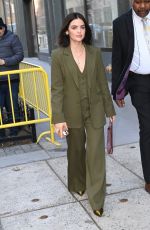 LUCY HALE Arrives at Today Show in New York 03/12/2025