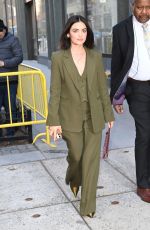 LUCY HALE Arrives at Today Show in New York 03/12/2025