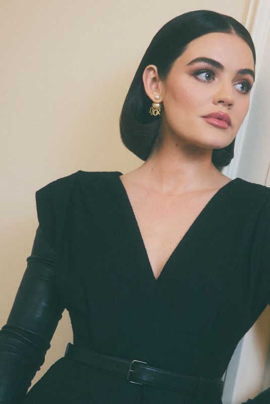 LUCY HALE at a Photoshoot, March 2025