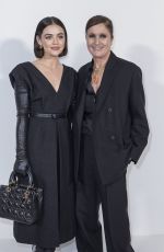 LUCY HALE at Christian Dior Show at Paris Fashion Week 03/04/2025