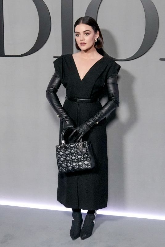 LUCY HALE at Christian Dior Show at Paris Fashion Week 03/04/2025
