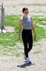 LUCY HALE Out at a Dog Park in Los Angeles 03/22/2025
