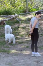 LUCY HALE Out at a Dog Park in Los Angeles 03/22/2025