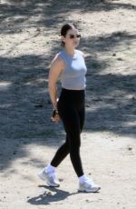 LUCY HALE Out at a Dog Park in Los Angeles 03/22/2025