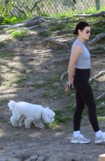 LUCY HALE Out at a Dog Park in Los Angeles 03/22/2025