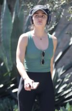 LUCY HALE Out Hikinig in Los Angeles 03/19/2025
