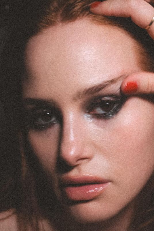 MADELAINE PETSCH at a Photoshoot, March 2025