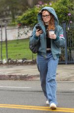 MADELAINE PETSCH Meets up with a Friend for Coffee in Los Angeles 03/05/2025