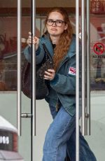 MADELAINE PETSCH Meets up with a Friend for Coffee in Los Angeles 03/05/2025