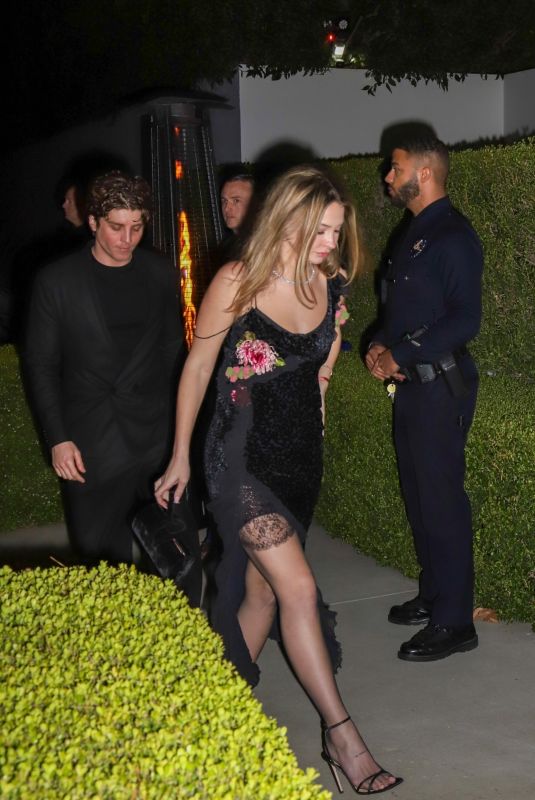 MADELYN CLINE Leaves an Oscars Party in Beverly Hills 03/01/2025