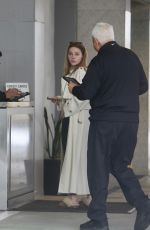 MADELYN CLINE Out Meeting with a Friend in Beverly Hills 03/13/2025