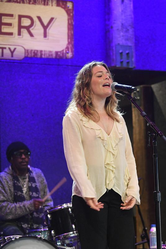 MAGGIE ROGERS Performs at A Celebration Of Patti Smith: People Have The Power Rehearsal Show in New York 03/25/2025